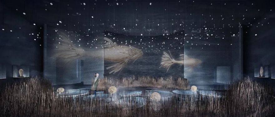 康定斯基灵感几何咖啡厅丨源里源外设计-38