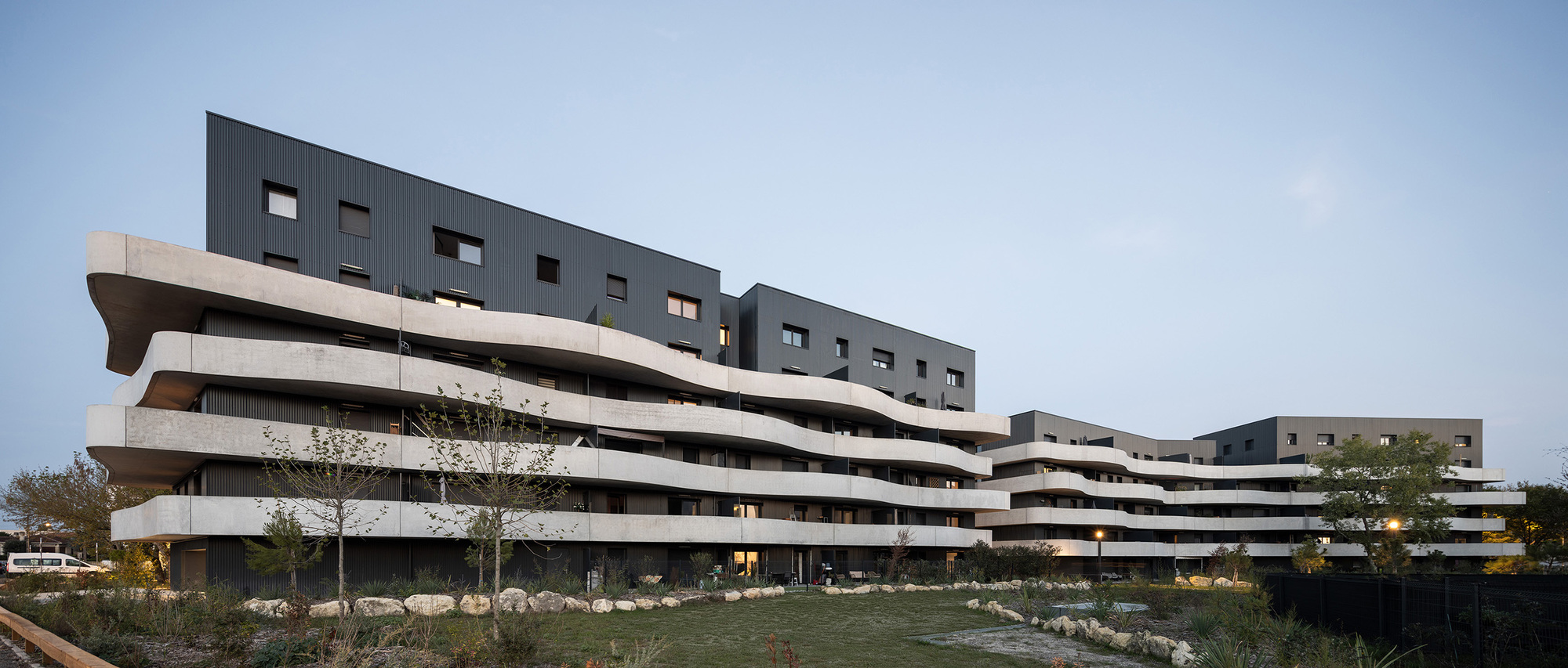 九十七套公寓丨法国丨ValletdeMartinis Architectes-23