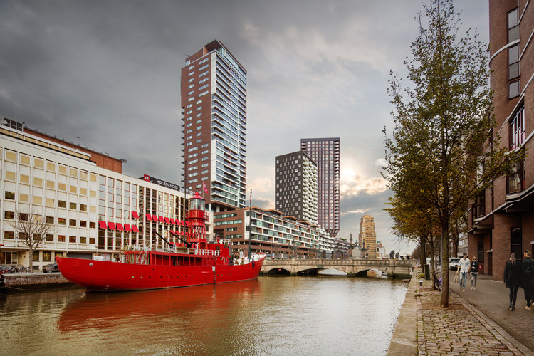 Barcode Architects Brings New Triangular Residential Tower to Rotterdams Skyline-6