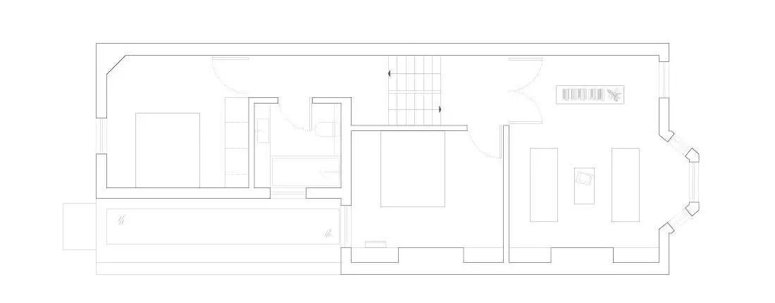 伦敦住宅的黄铜魅力-64