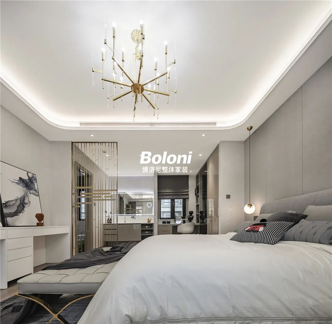 远洋天著 480㎡轻奢混搭风,打造和谐而多彩的家-77