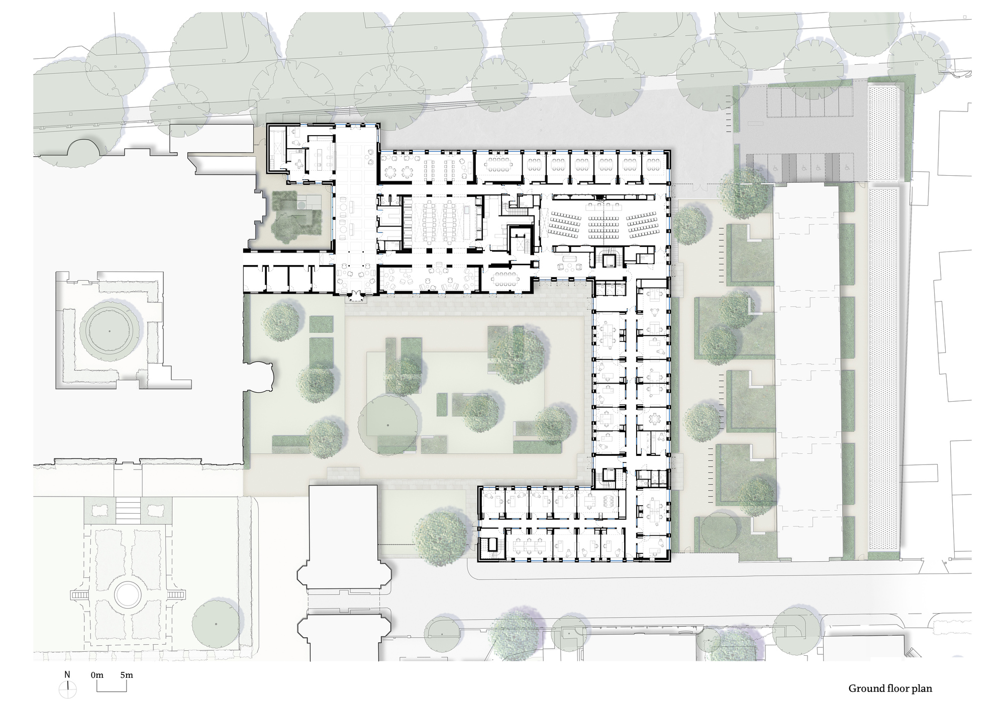 剑桥大学 Newnham 学院 Dorothy Garrod 建筑——手工砖墙与现代空间的完美融合-4