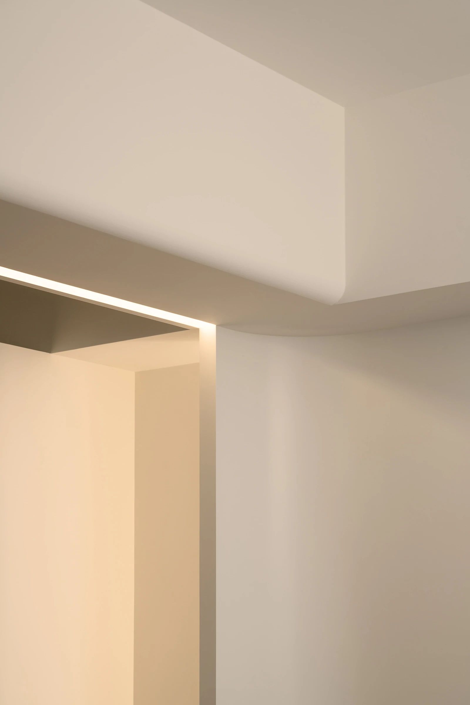 温润奶油风居家空间丨寓子设计-0