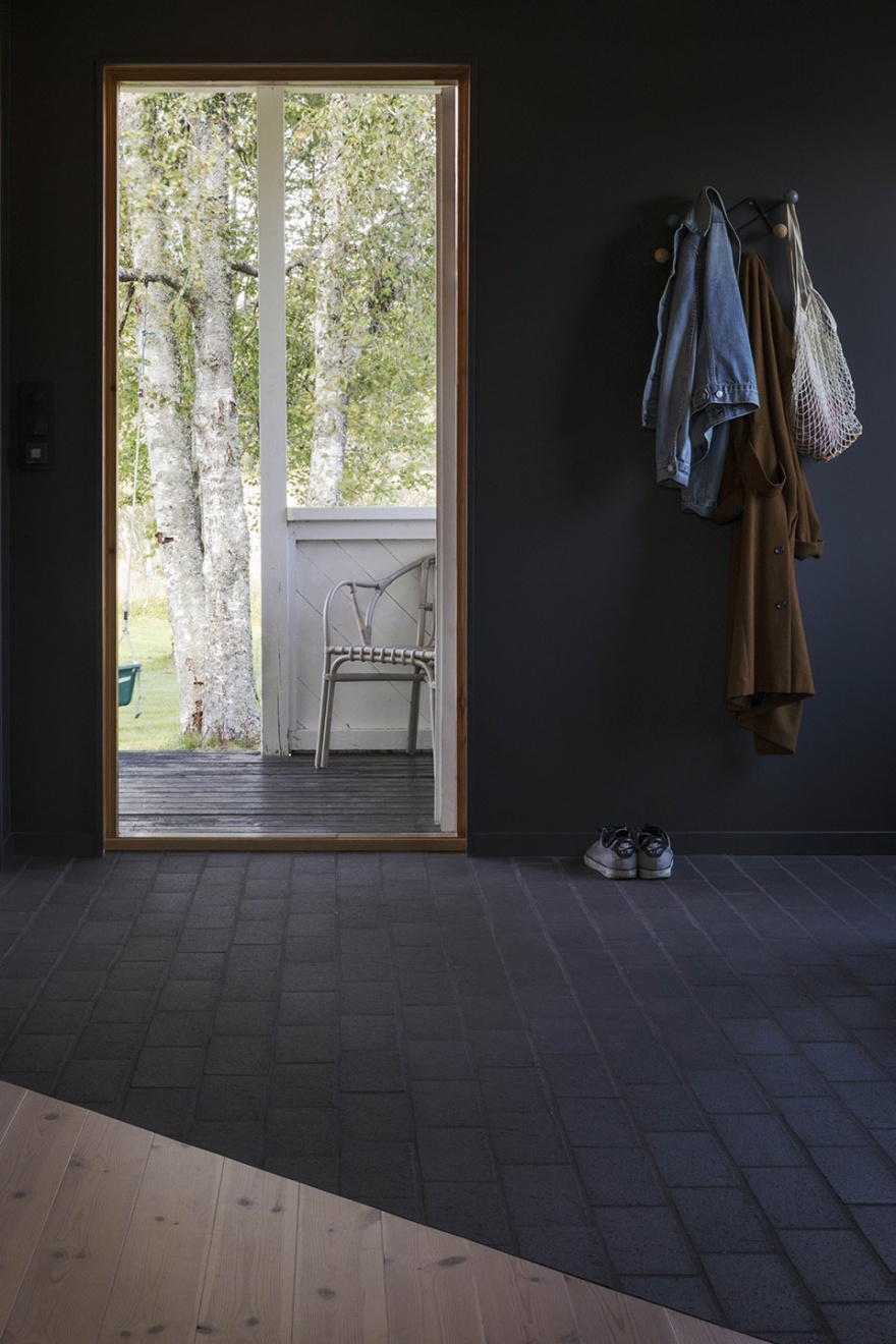 奥斯陆黑色砖墙分离白色房子室内设计丨挪威丨Austigard Arkitektur-13