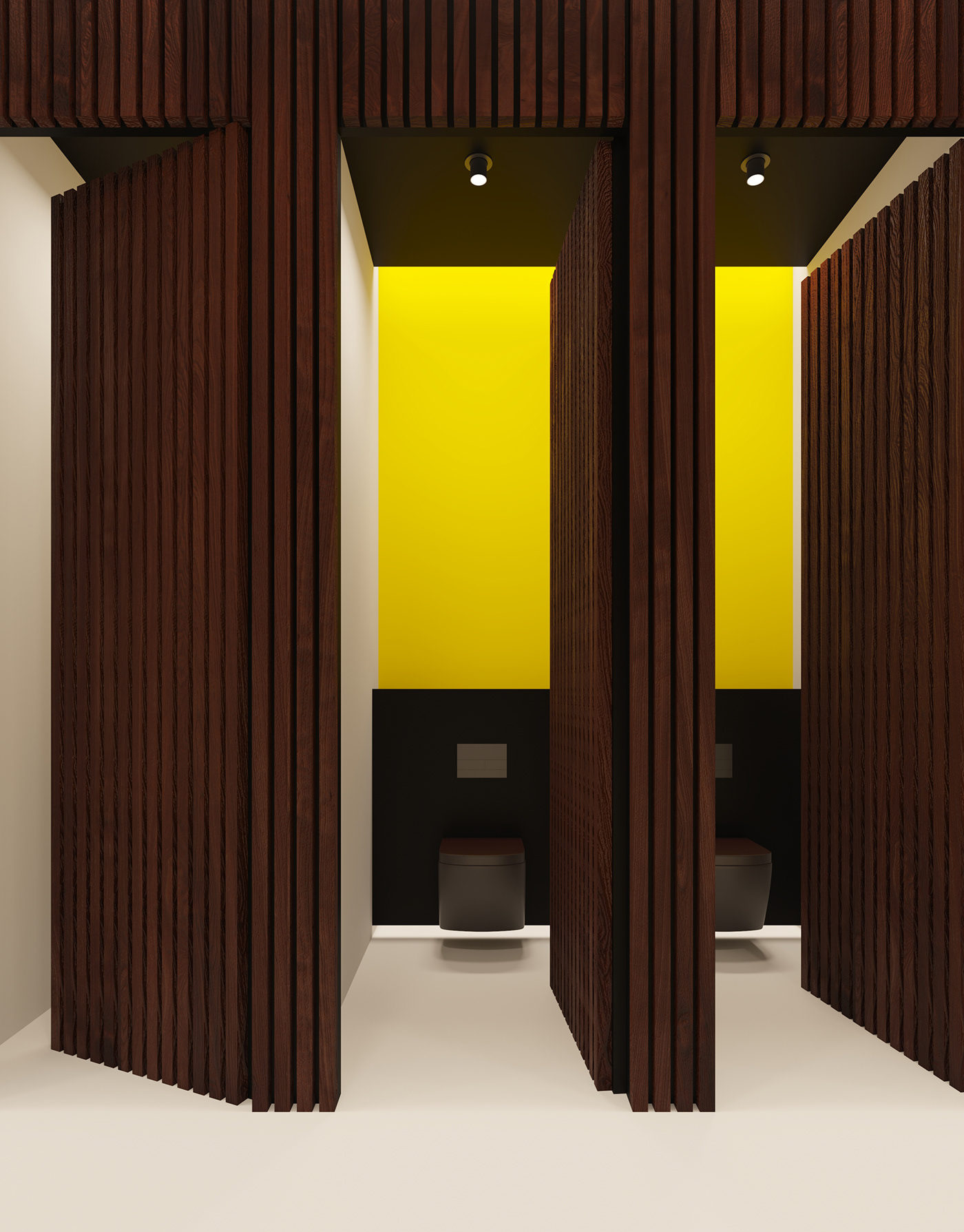 温馨独特的公共卫生间设计-3