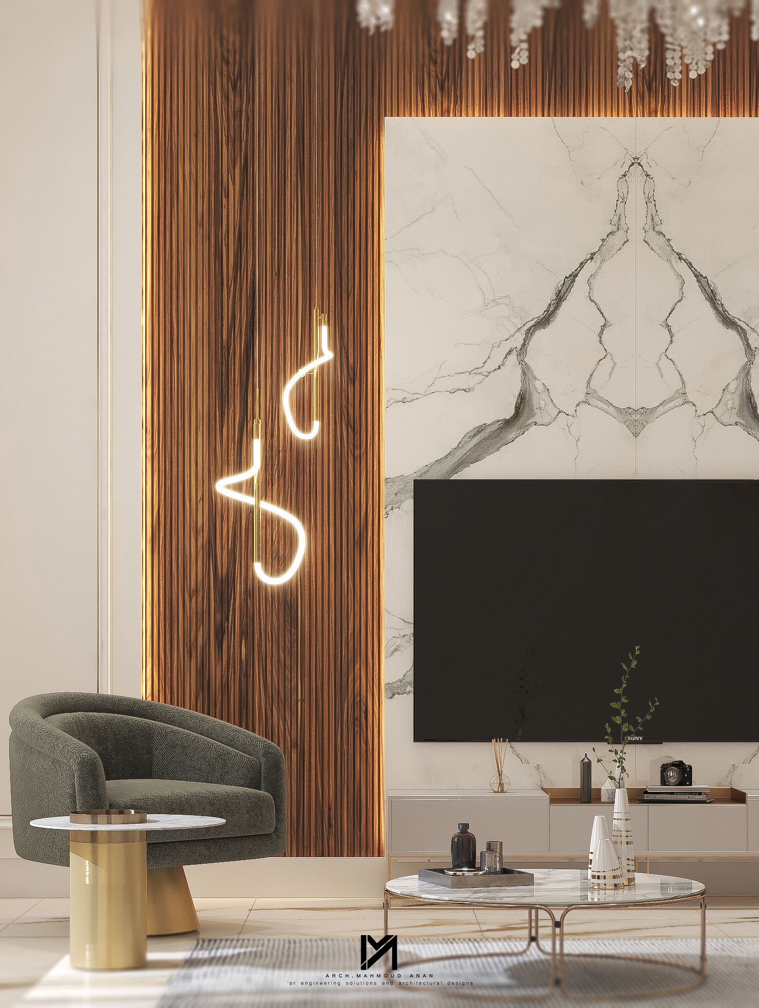 Modern living area - UAE-0