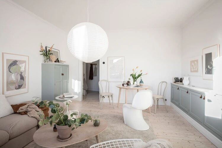 和谐北欧一居室丨瑞典丨Emma Fischer-10