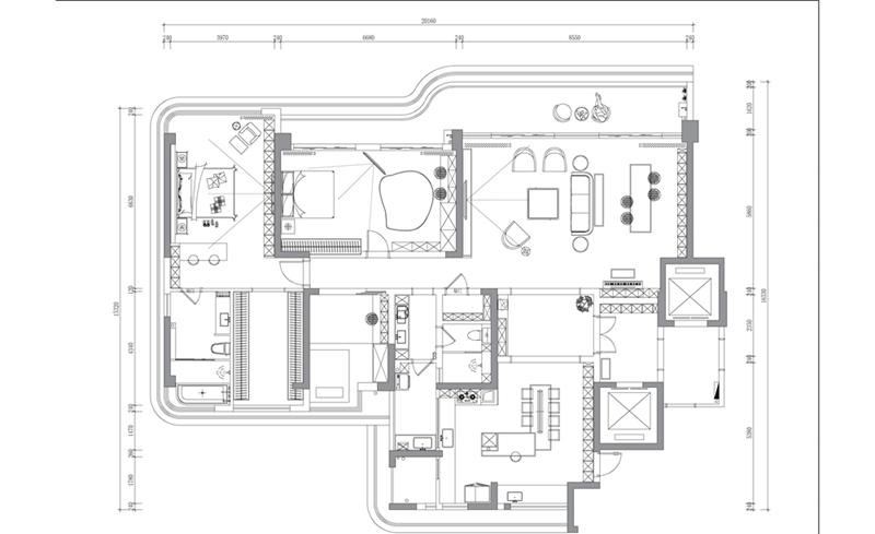台式饵本风养老房设计-56