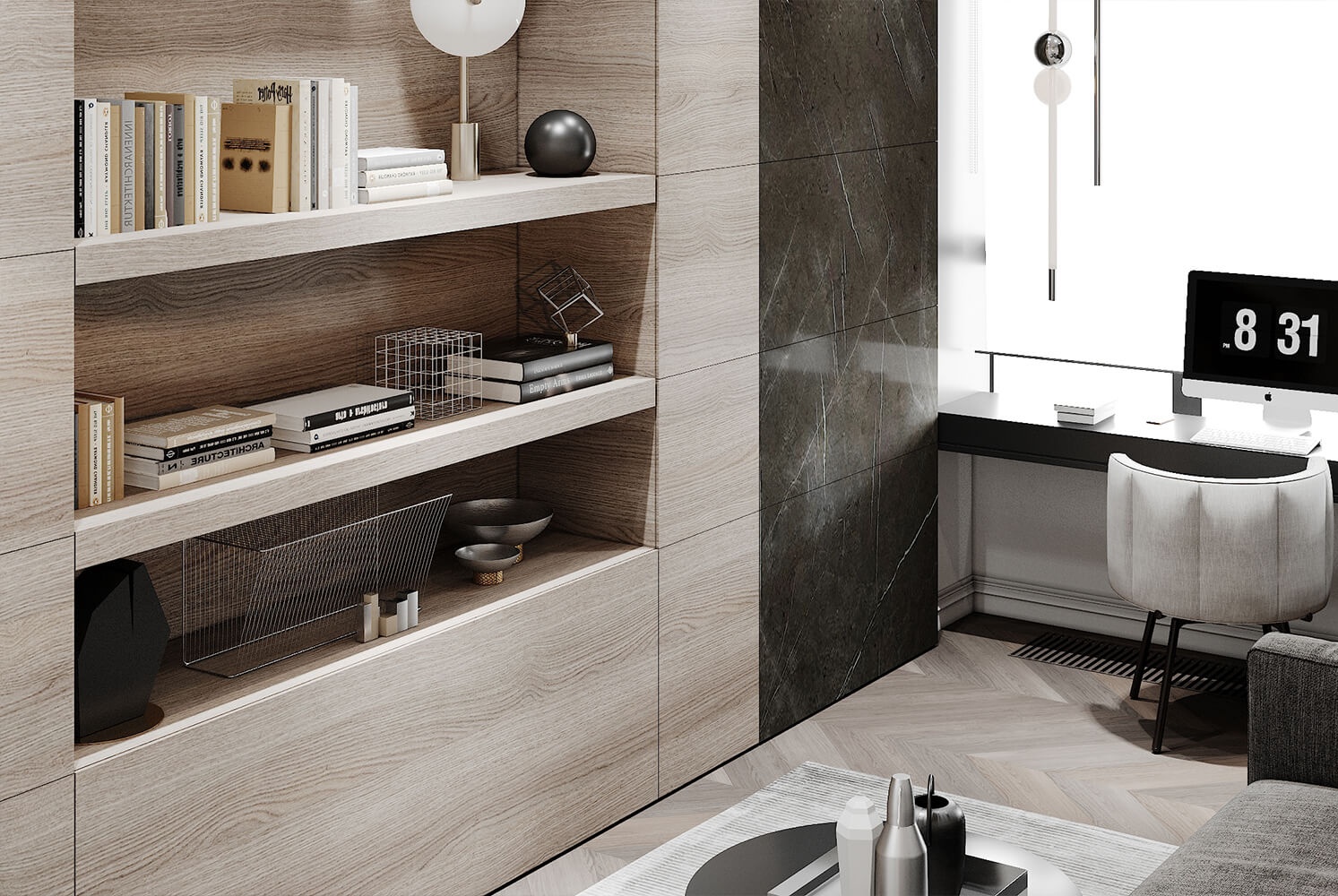 原木+高级灰 既高级又优雅！-34