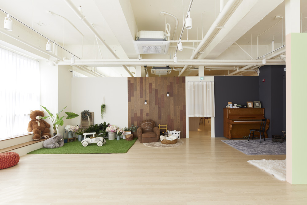 白色木纹打造宁静音乐工作室-7