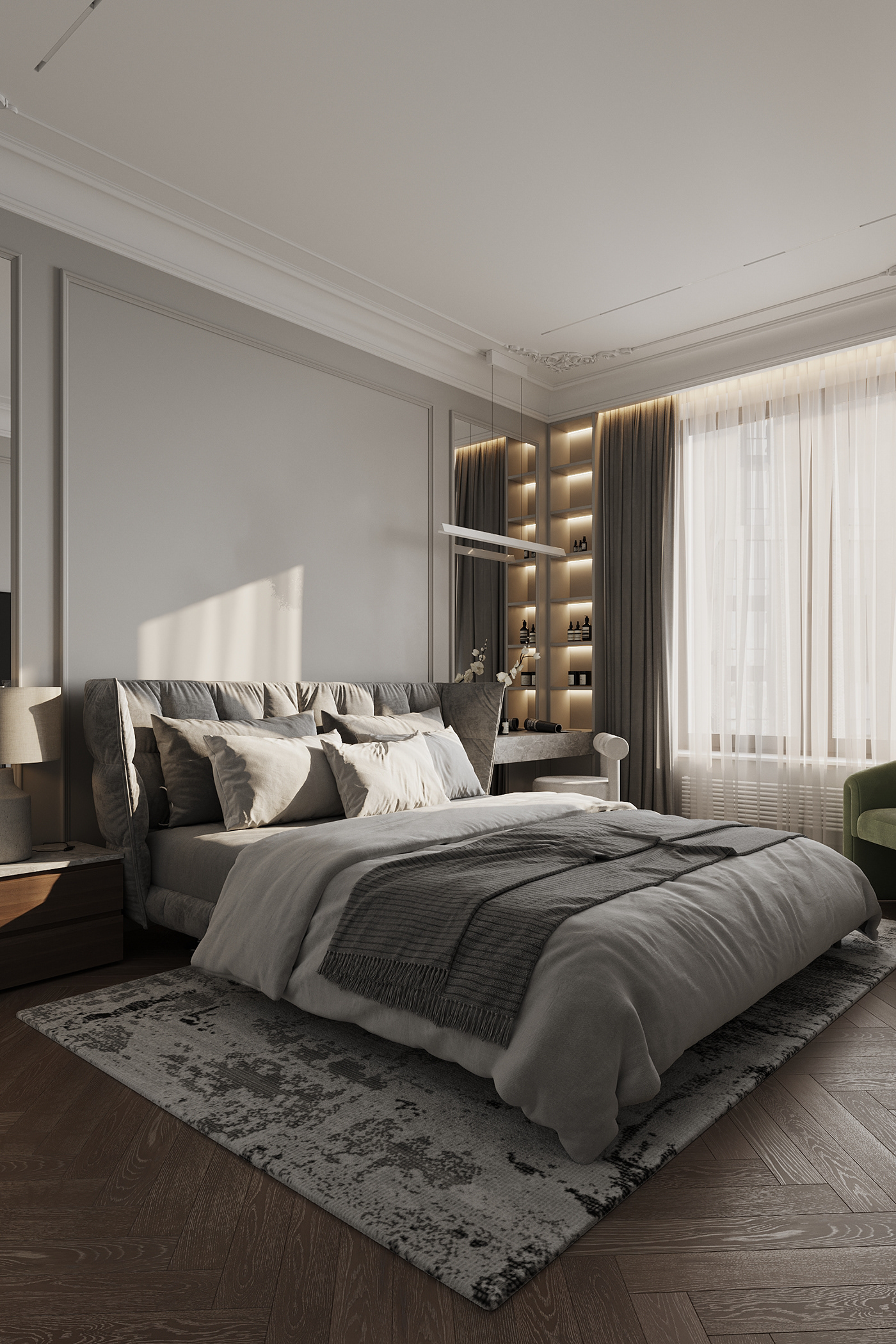 白色系 简约欧式空间设计！-8