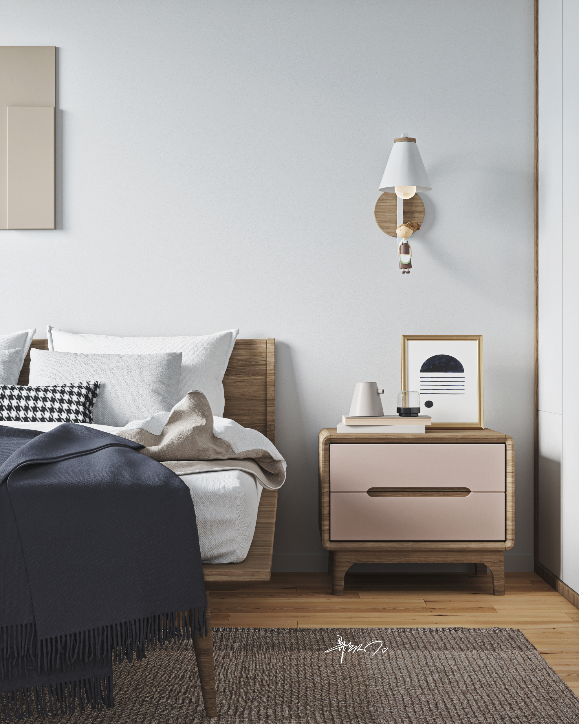 北欧简约风办公空间设计-14