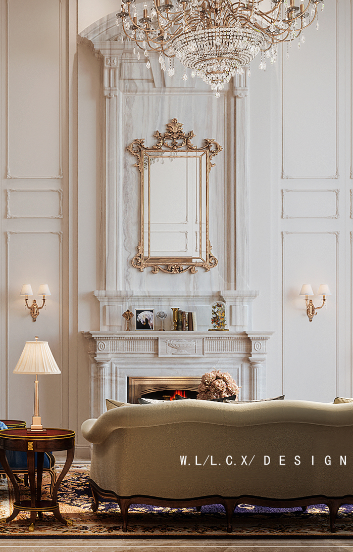 浦东“宫廷法式”别墅丨中国上海丨王磊-1