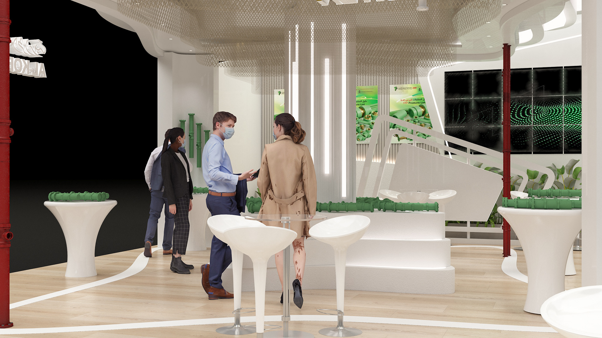 KTP 展位设计 KSA（2022）丨沙特阿拉伯利雅得-8