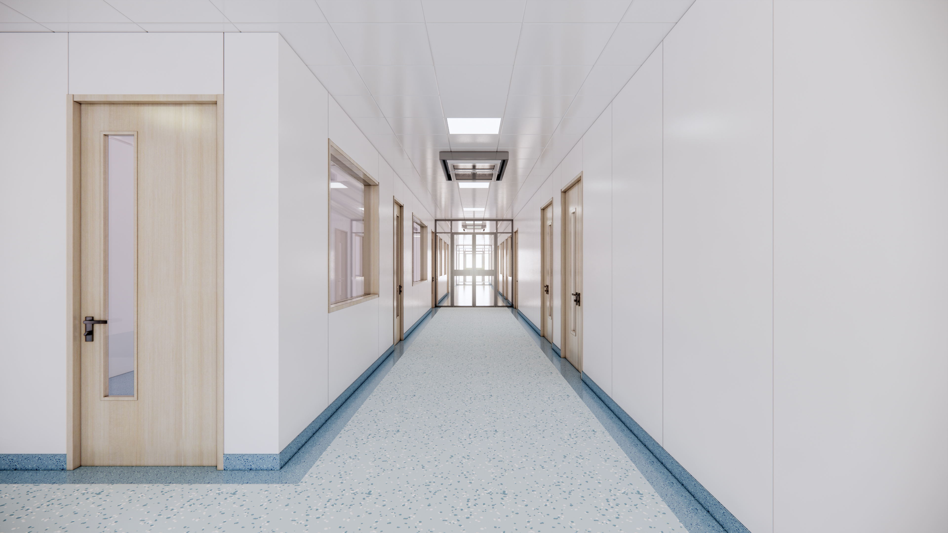 现代化医院改造装饰设计丨老张设计-12