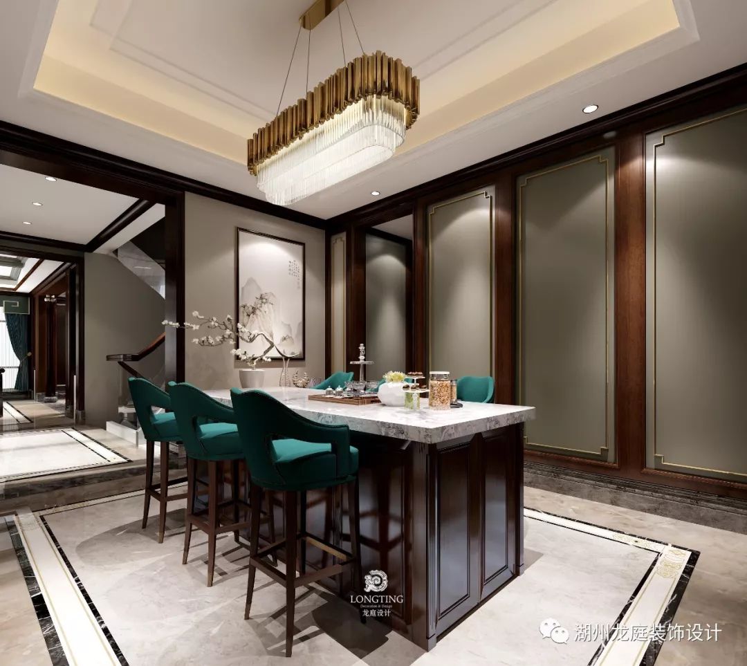 红树湾新中式家居设计，打造优雅灵动空间-107