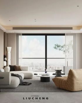 融创壹号院简约温馨婚房设计丨LIU CHENG DESIGN