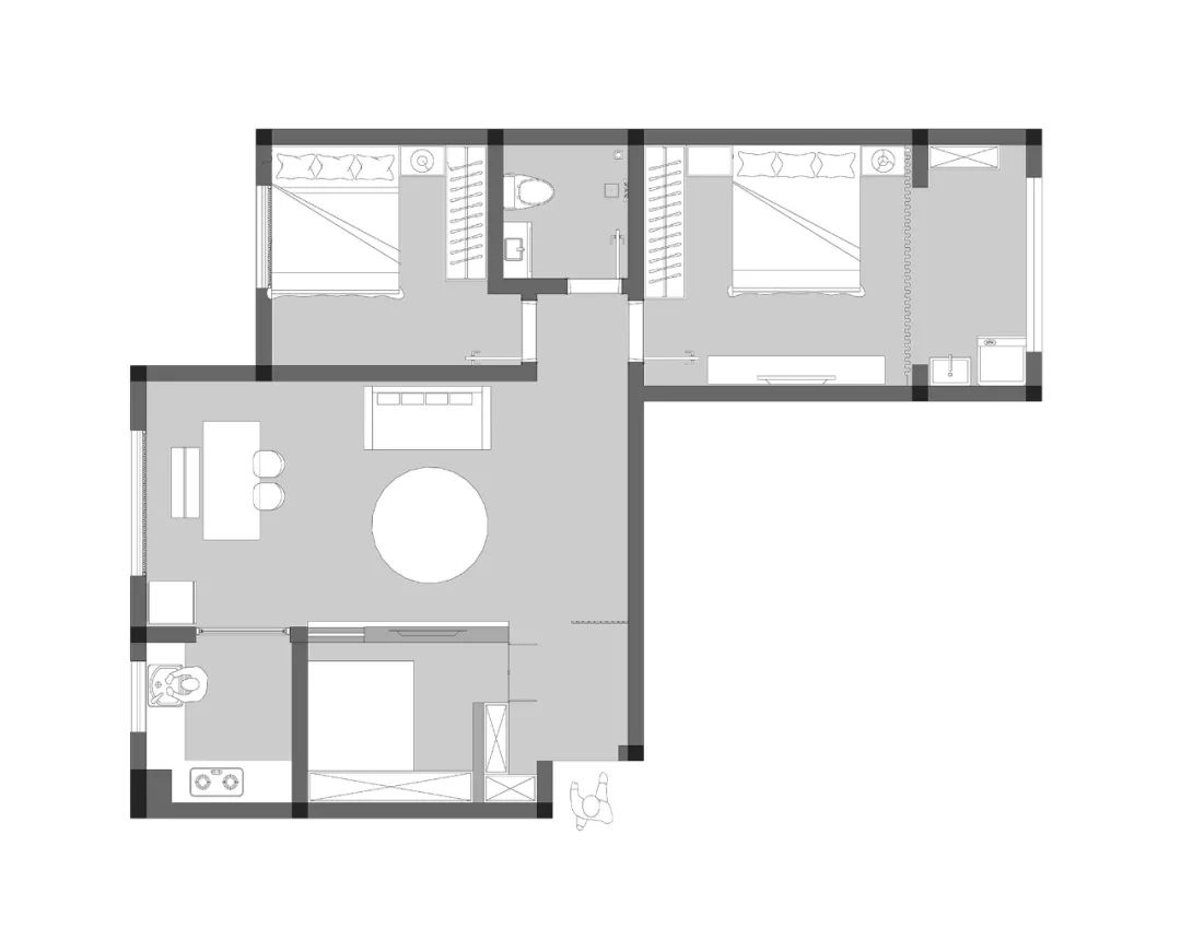 金鼎私宅 | 两室变三室，空间利用大提升-32