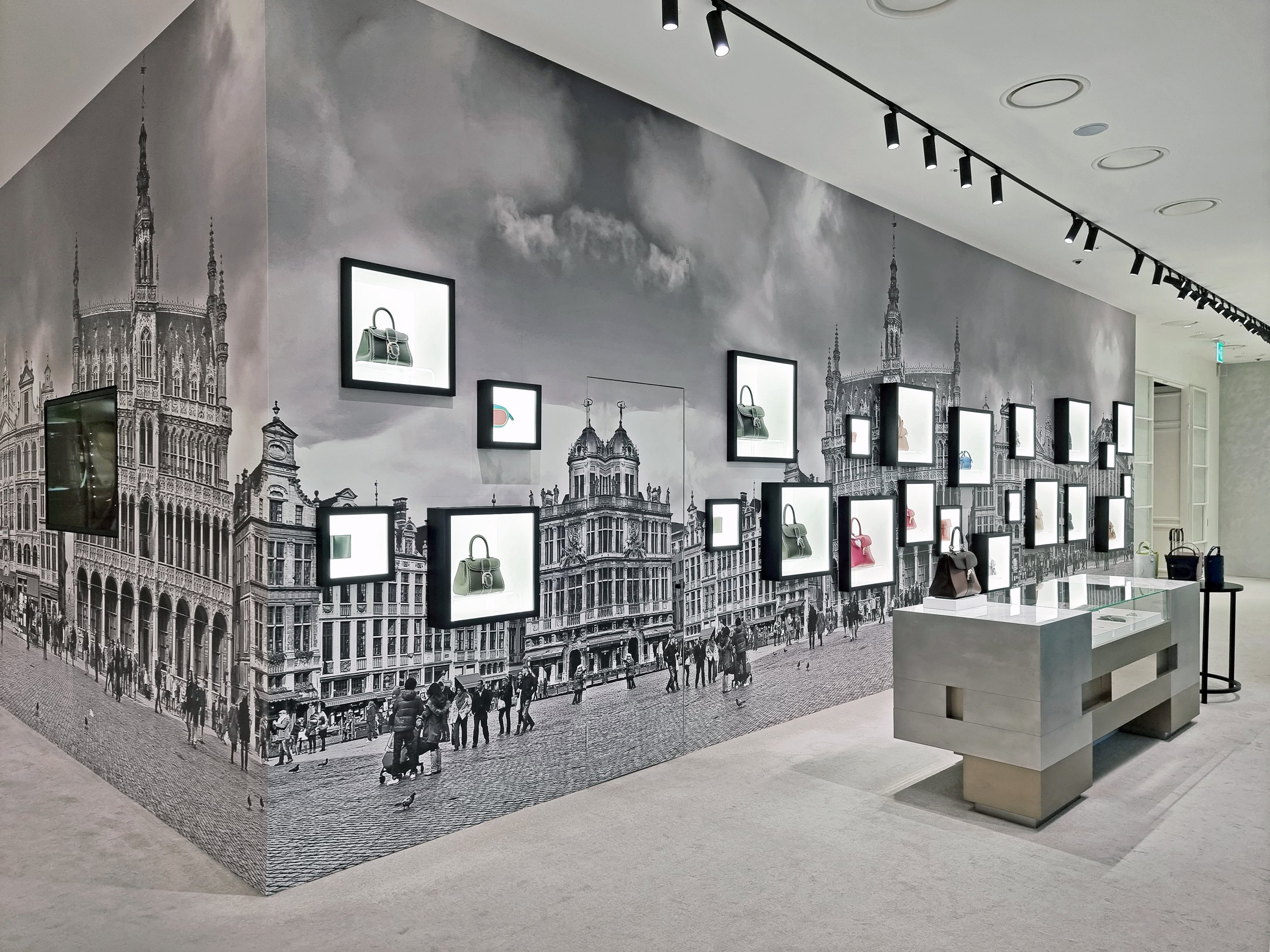 delvaux store in lotte avenuel jamsil — hjl studio-23