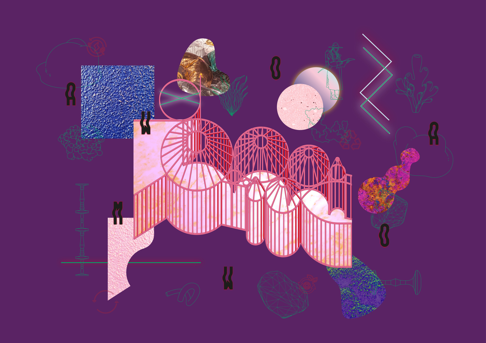 梦幻多世界空间 | AWOMAWO 展厅设计解析-36