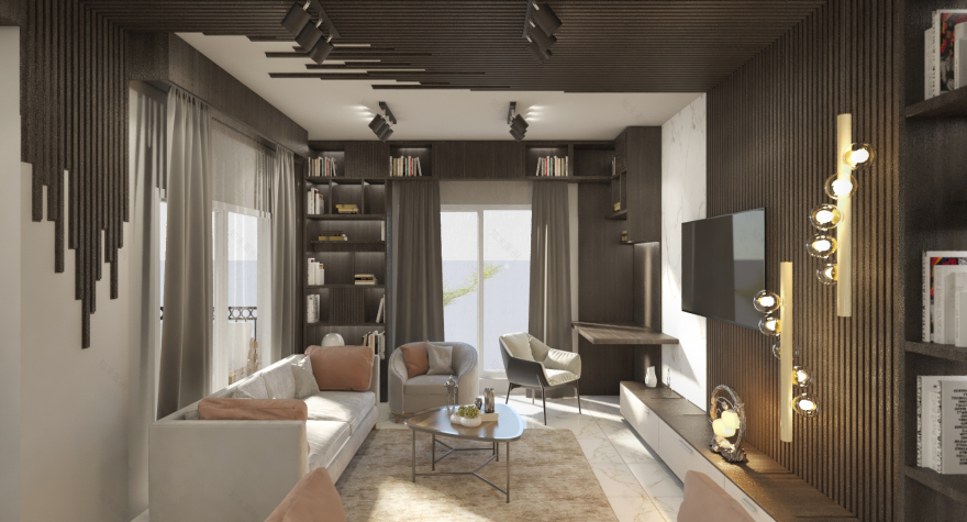 Madinty wooden style apartment-10