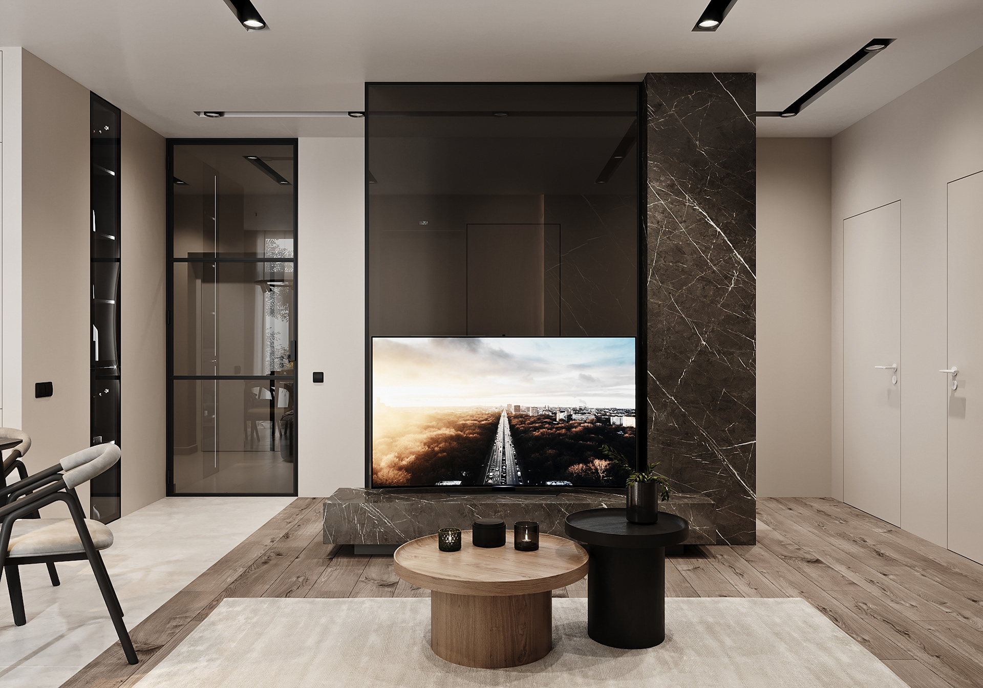 卢茨克的开放式公寓丨乌克兰丨PikulDesign-19