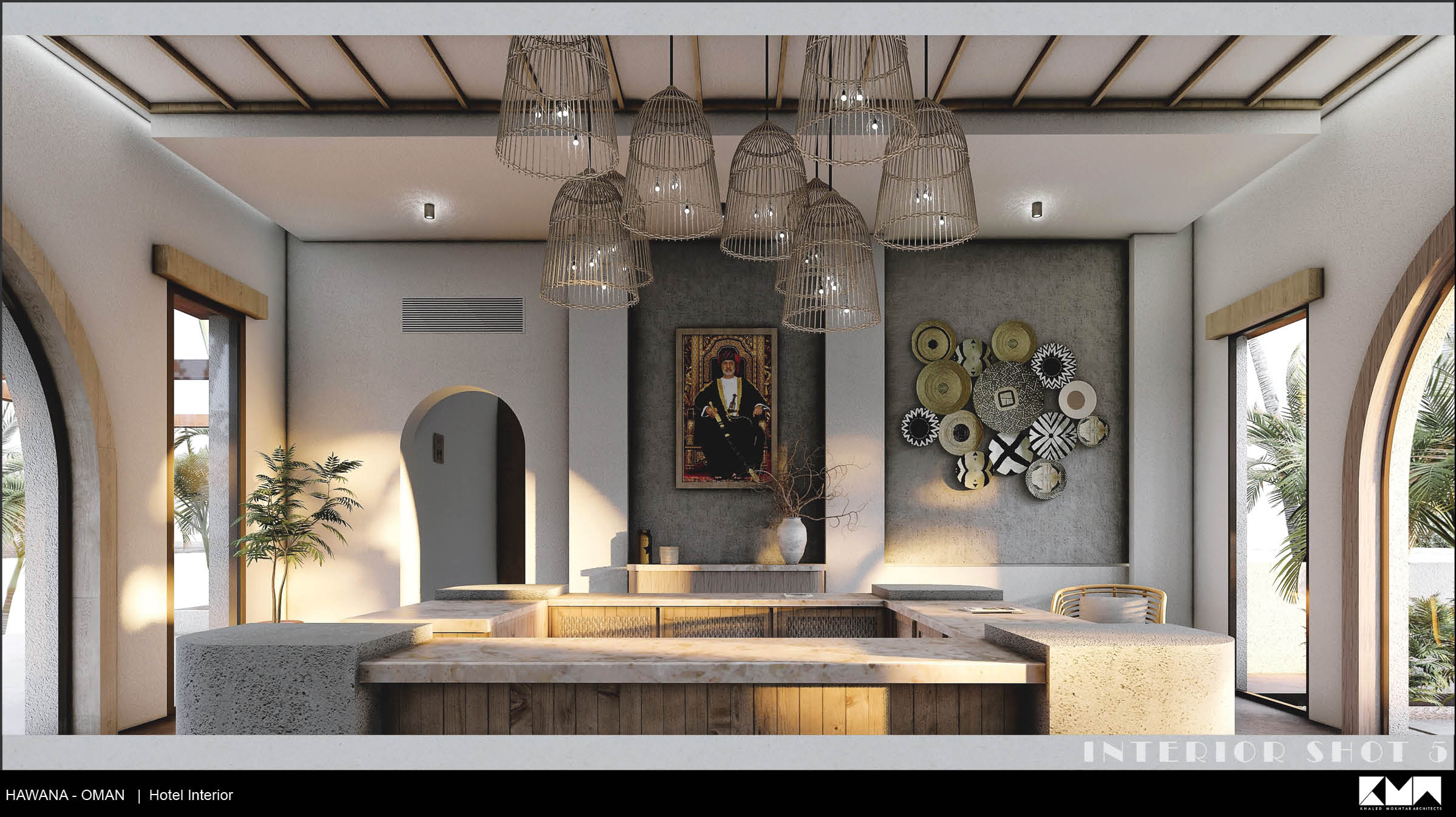 Movenpick Reception Interior Hawana Salalah Oman-7