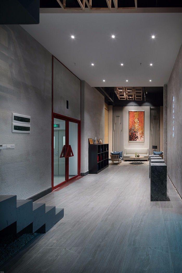 东莞万科中心二栋 201 现代中式办公室设计-12