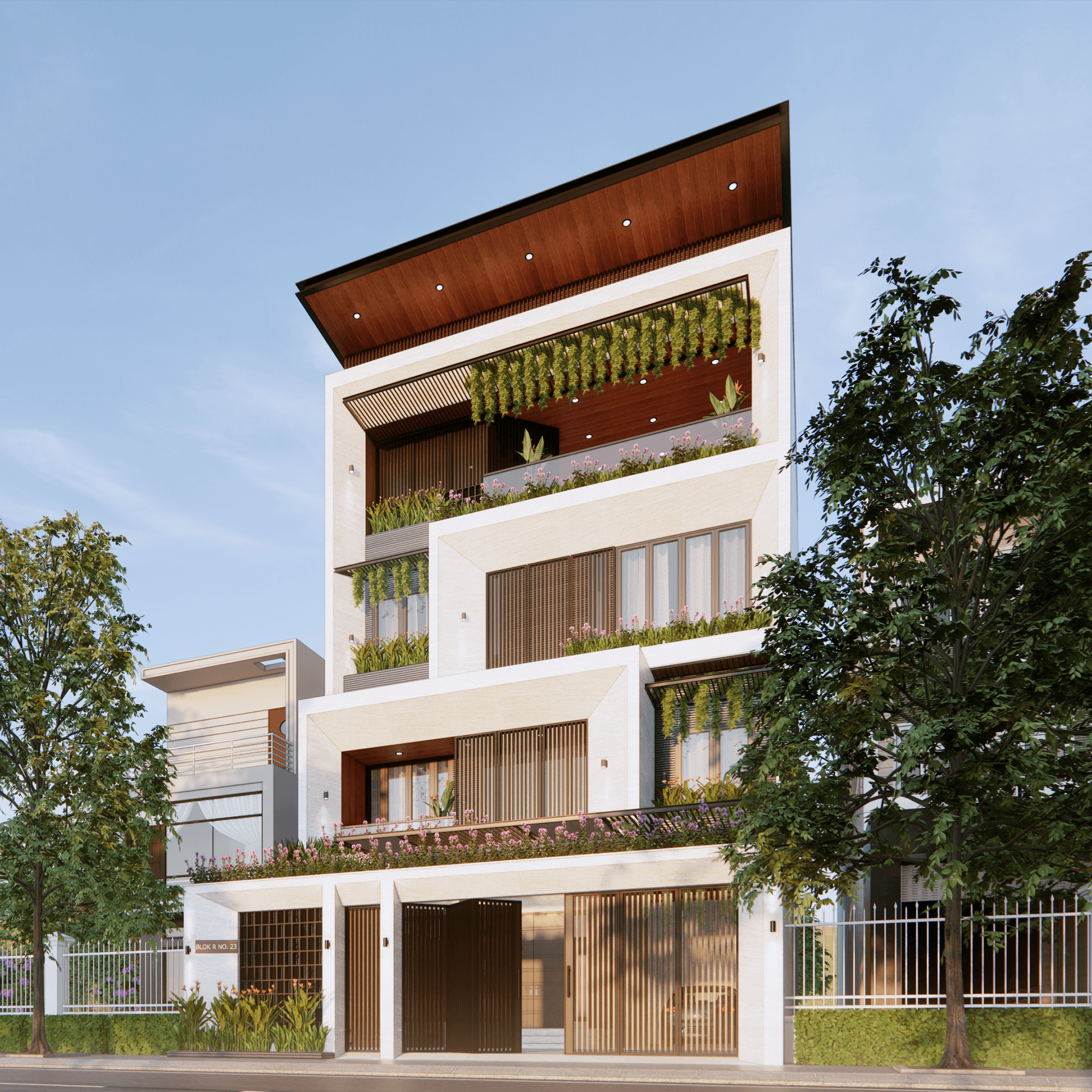 Sunter House  雅加达现代热带住宅丨印度尼西亚雅加达-1