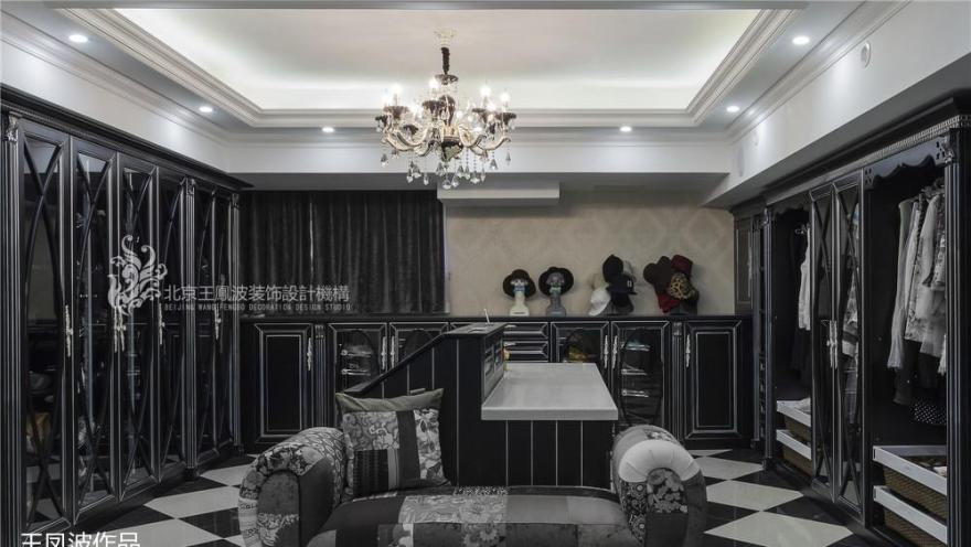 碧桂园别墅新中式样板间设计-38