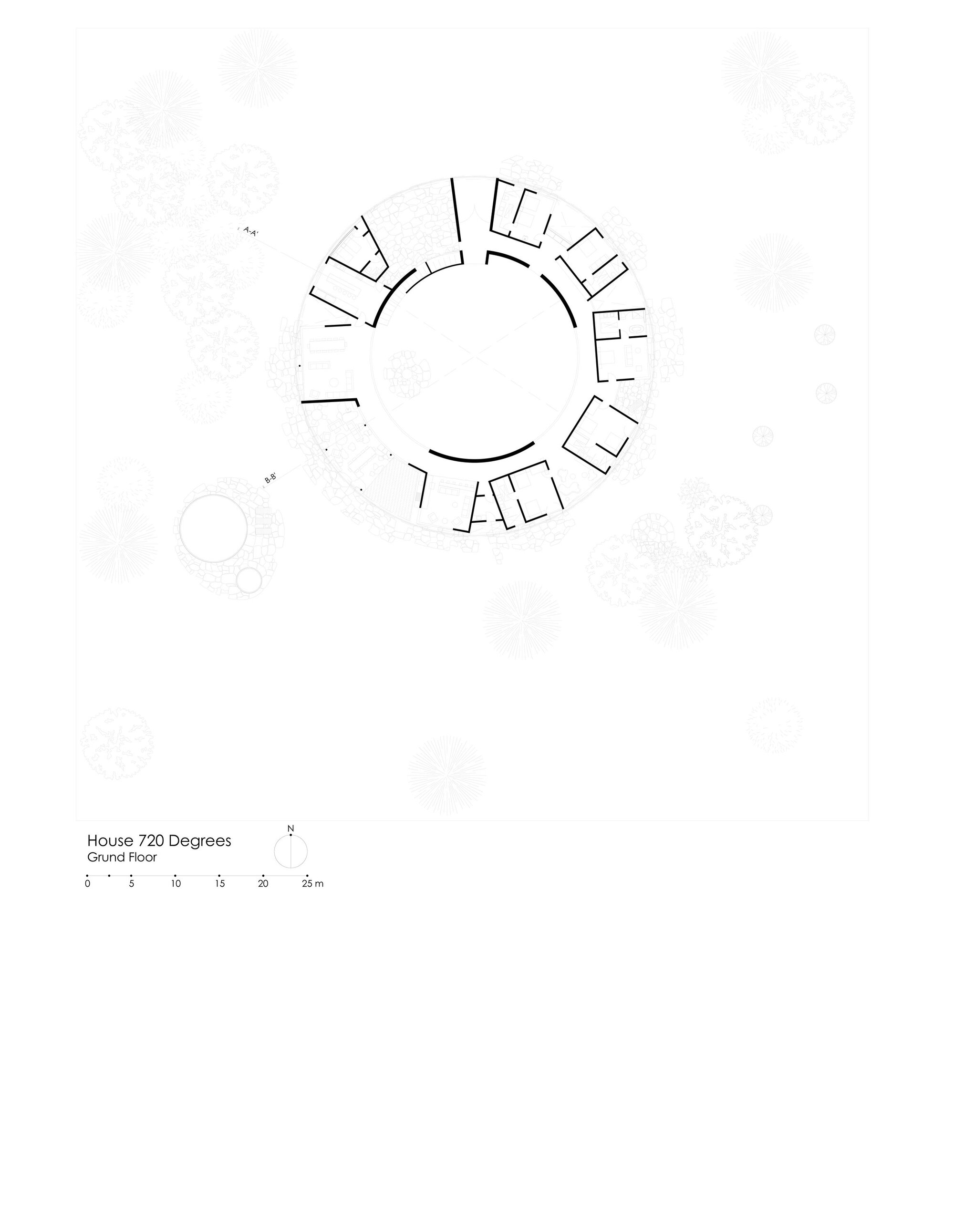 720度房屋丨墨西哥丨Fernanda Canales-27