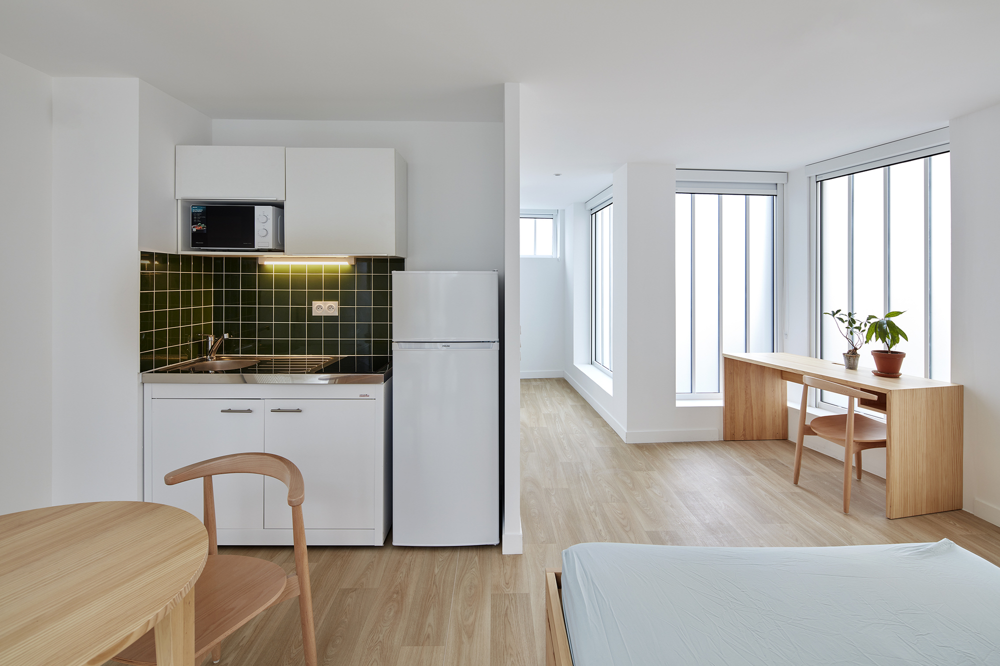 Parking Lot into Social Housing Residence丨NZI Architectes-36