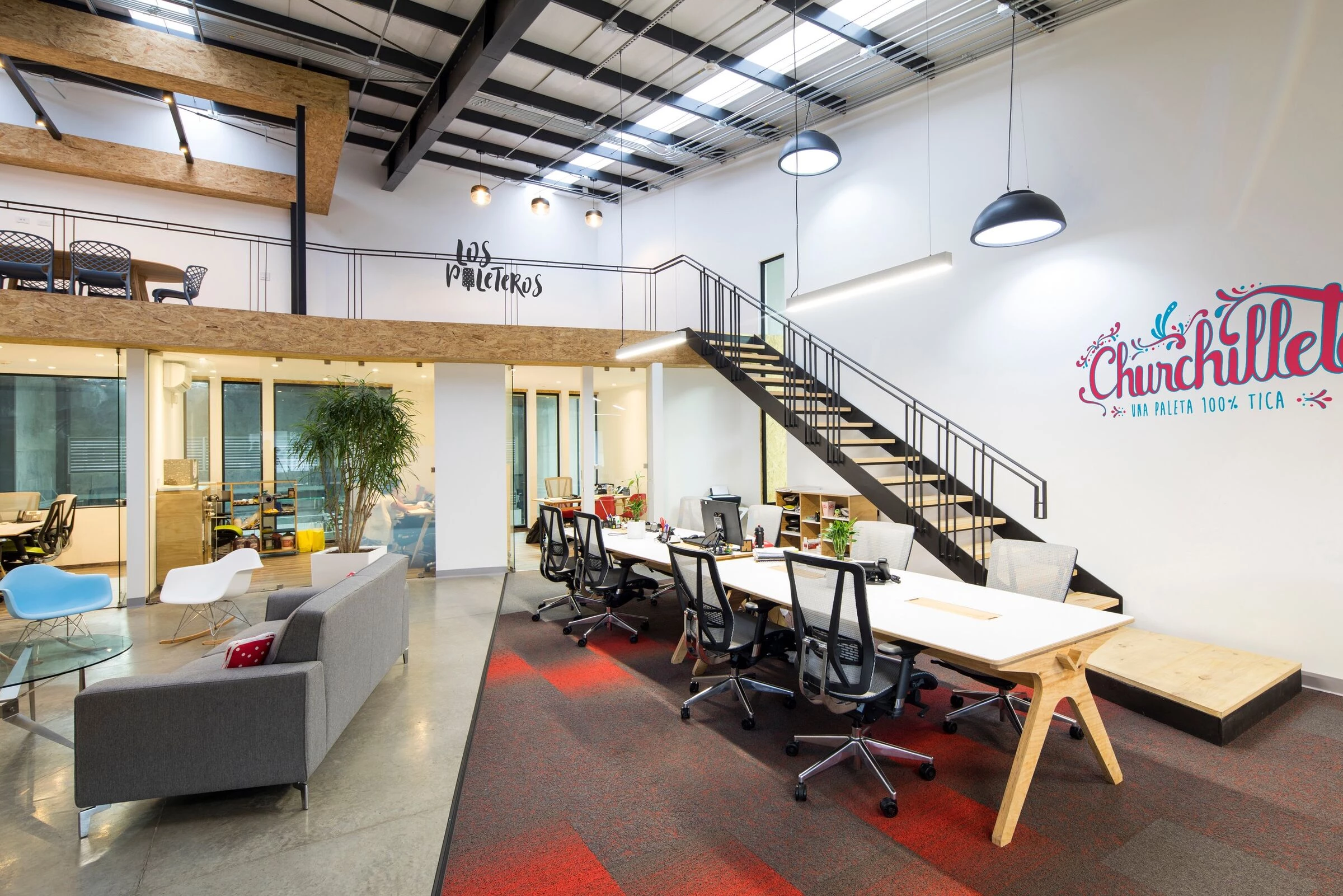 Los Paleteros 办公空间-26
