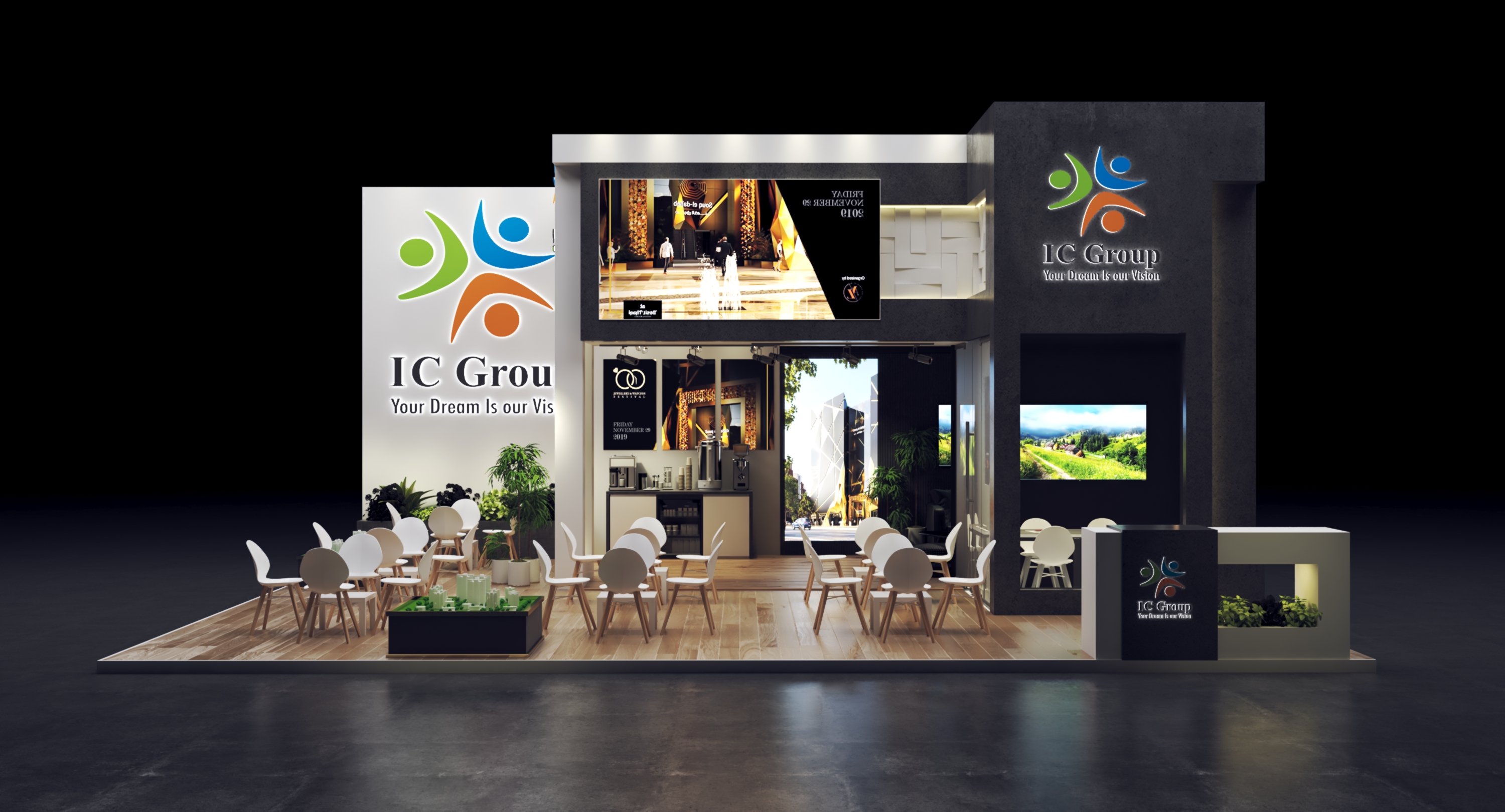 ICG- Egypt - UAE - exhibition stand booth design-0
