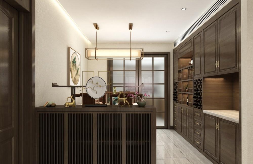 
西安万达天越180中式-赵虎空间设计 -4