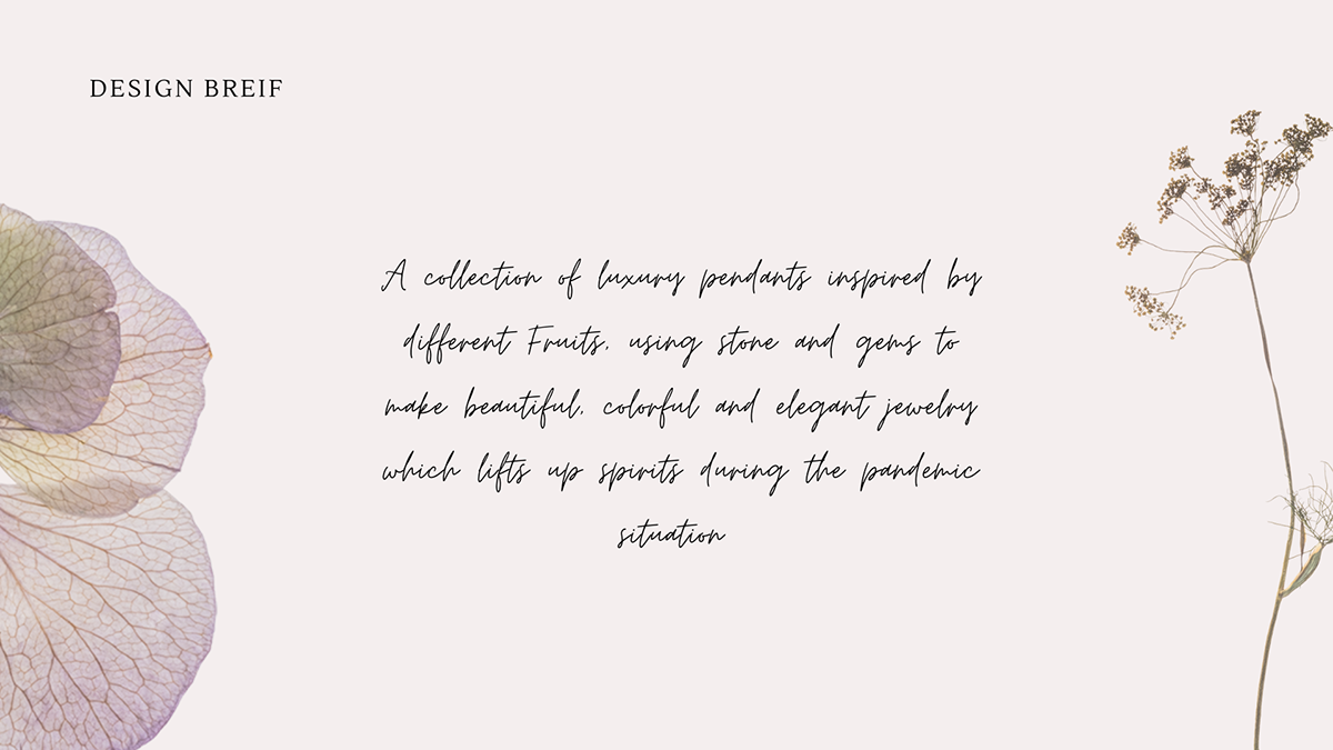 Fruit Inspired Pendant Collection-1