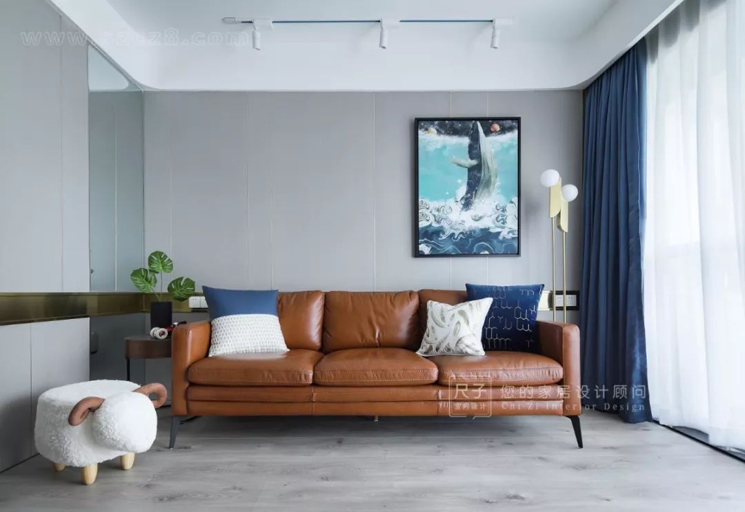 108㎡学区房设计,弧形元素打造孩子的“安全屋”-11