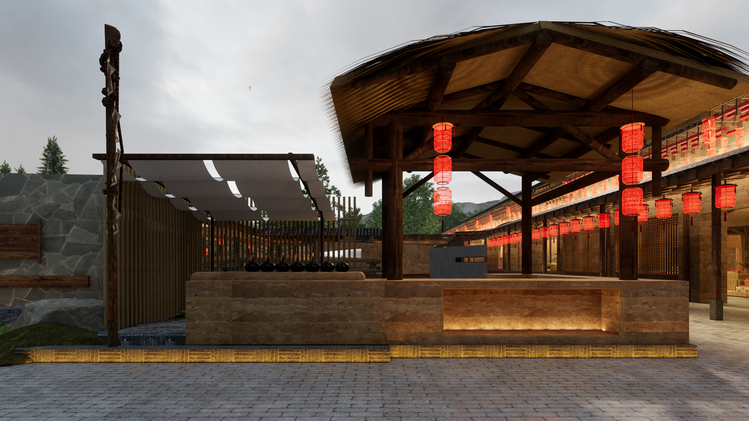 院子餐饮 3·0 版本空间设计&品牌文化设计-23