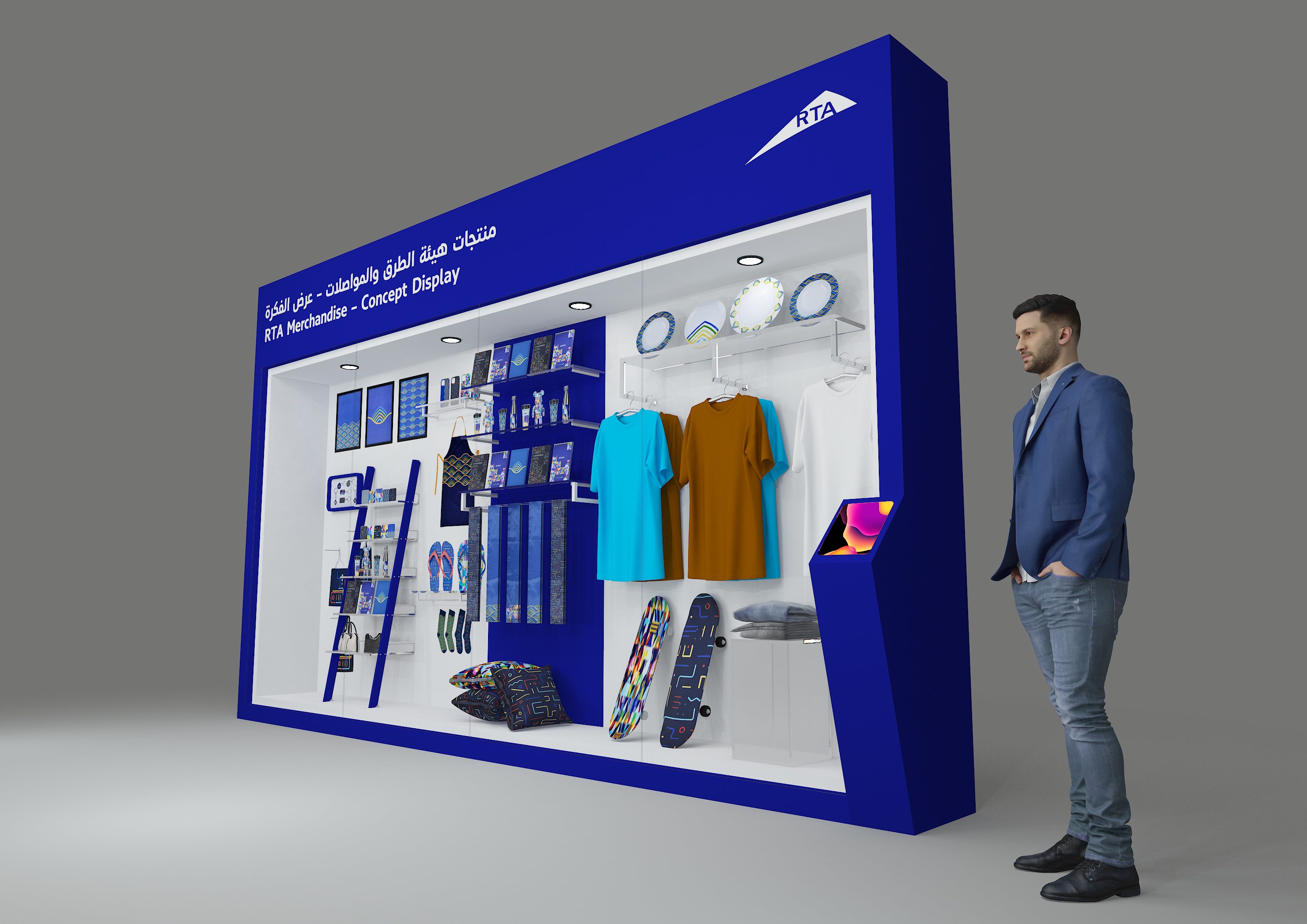 RTA Dubai | Display Stand-2