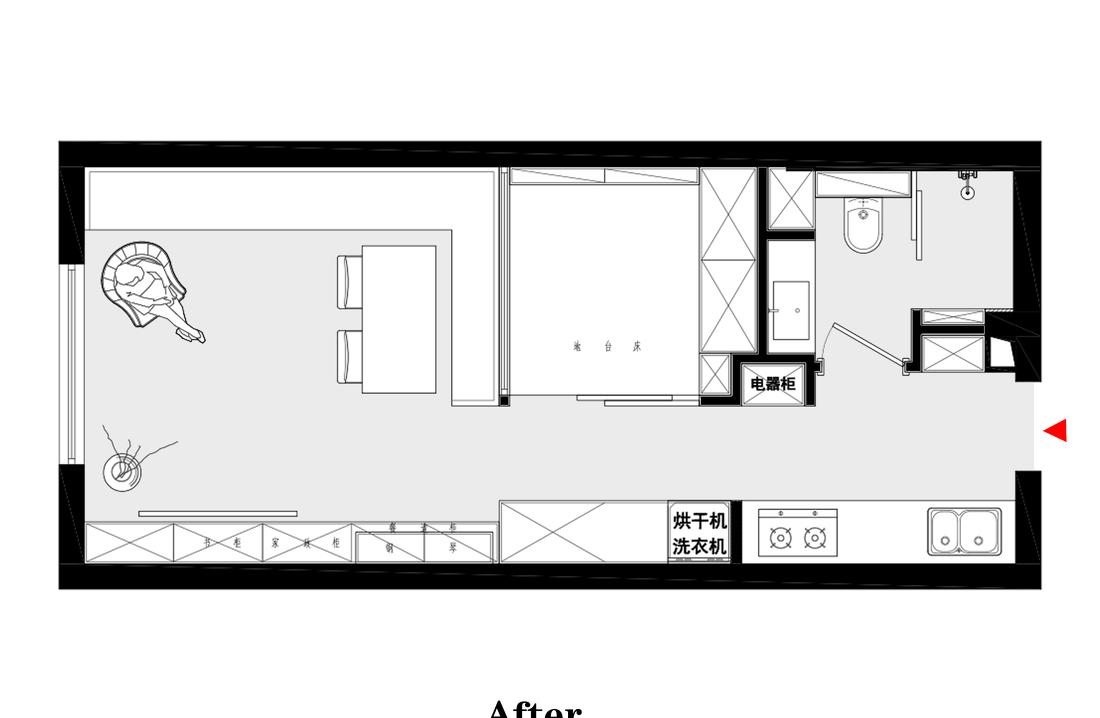 小户型诗意栖居 · 35㎡蜗居的华丽蜕变-37