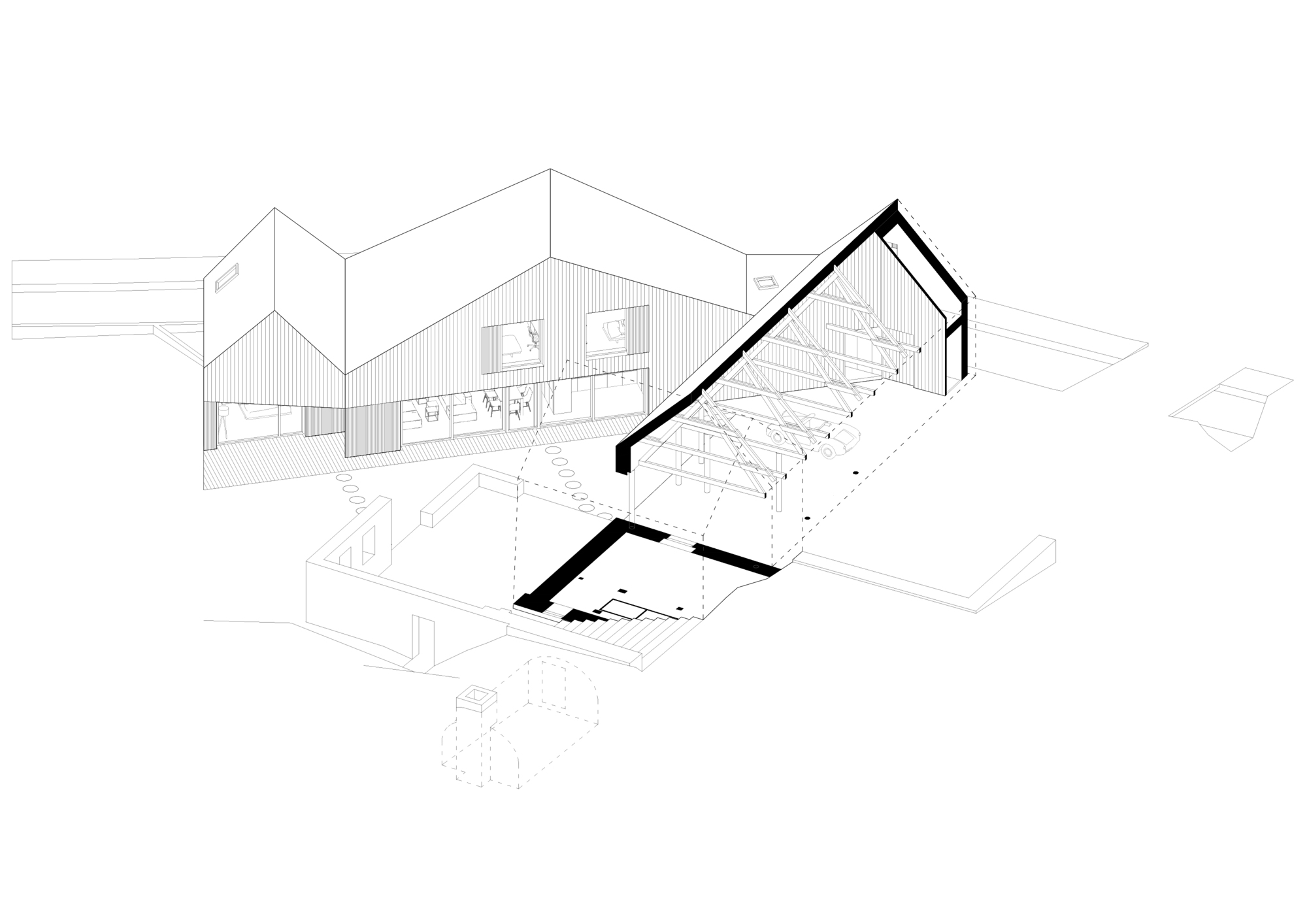 带有旧磨坊的新房子丨斯洛伐克特伦钦丨RDTH architekti-67