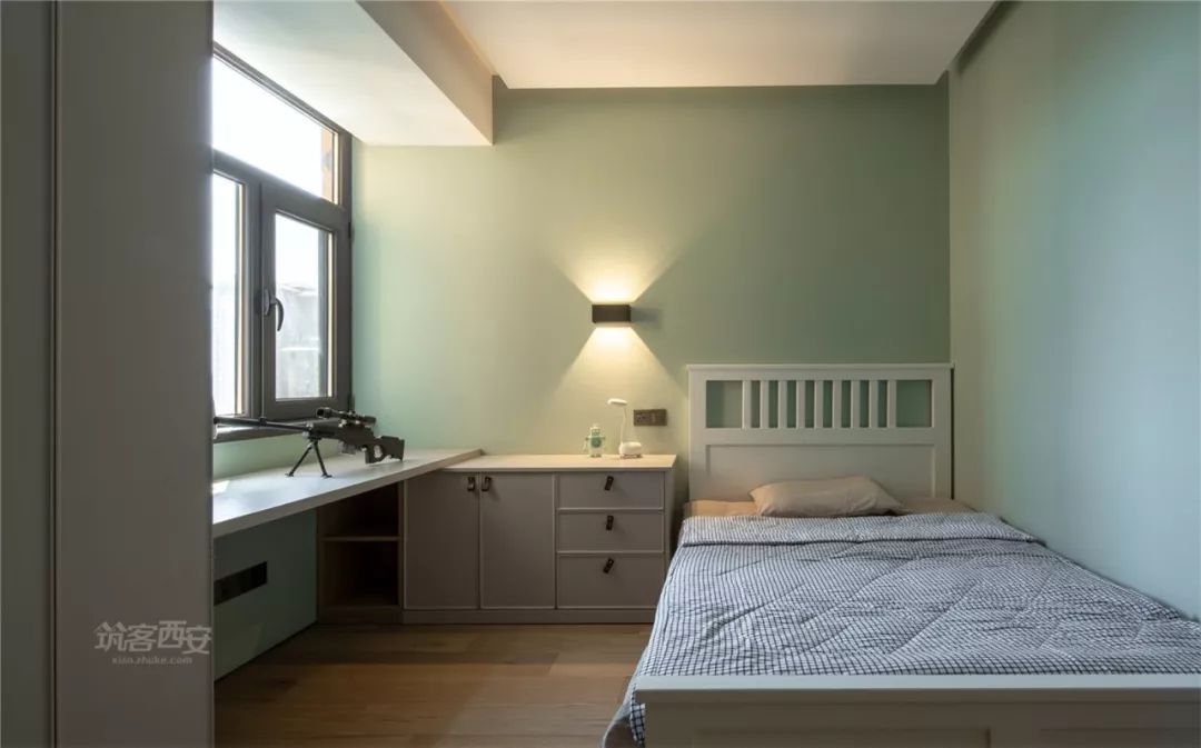 私人订制家,世外桃源般的西安住宅设计-21