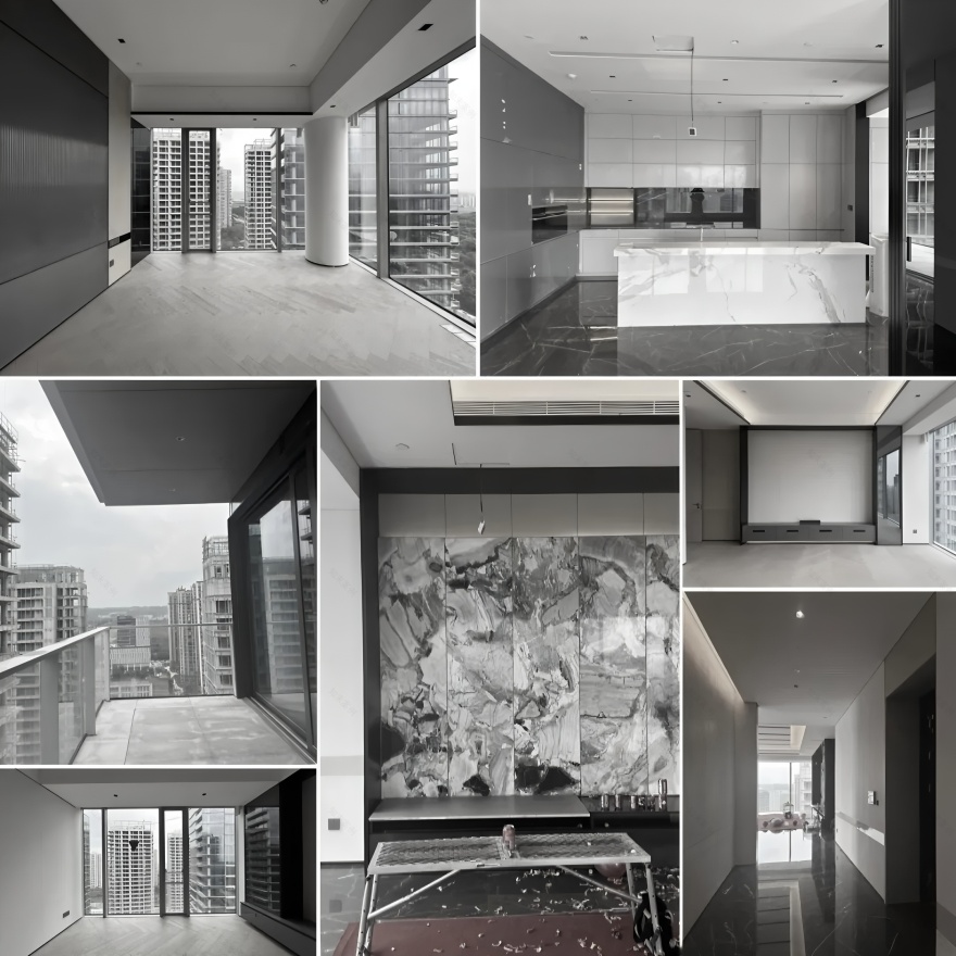 西安 · 曲江印510㎡私宅平层丨中国西安丨西安红杉设计-9