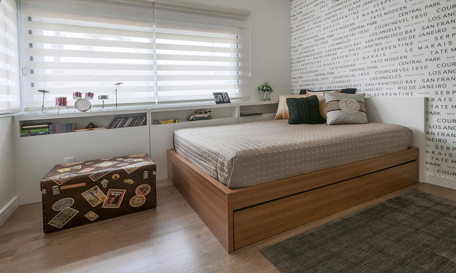 巴西 Bragança Paulista 住宅 | 和谐融合的现代设计-9