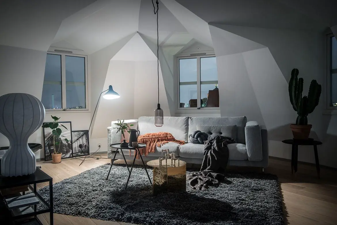 旋转客厅的极简魅力-16