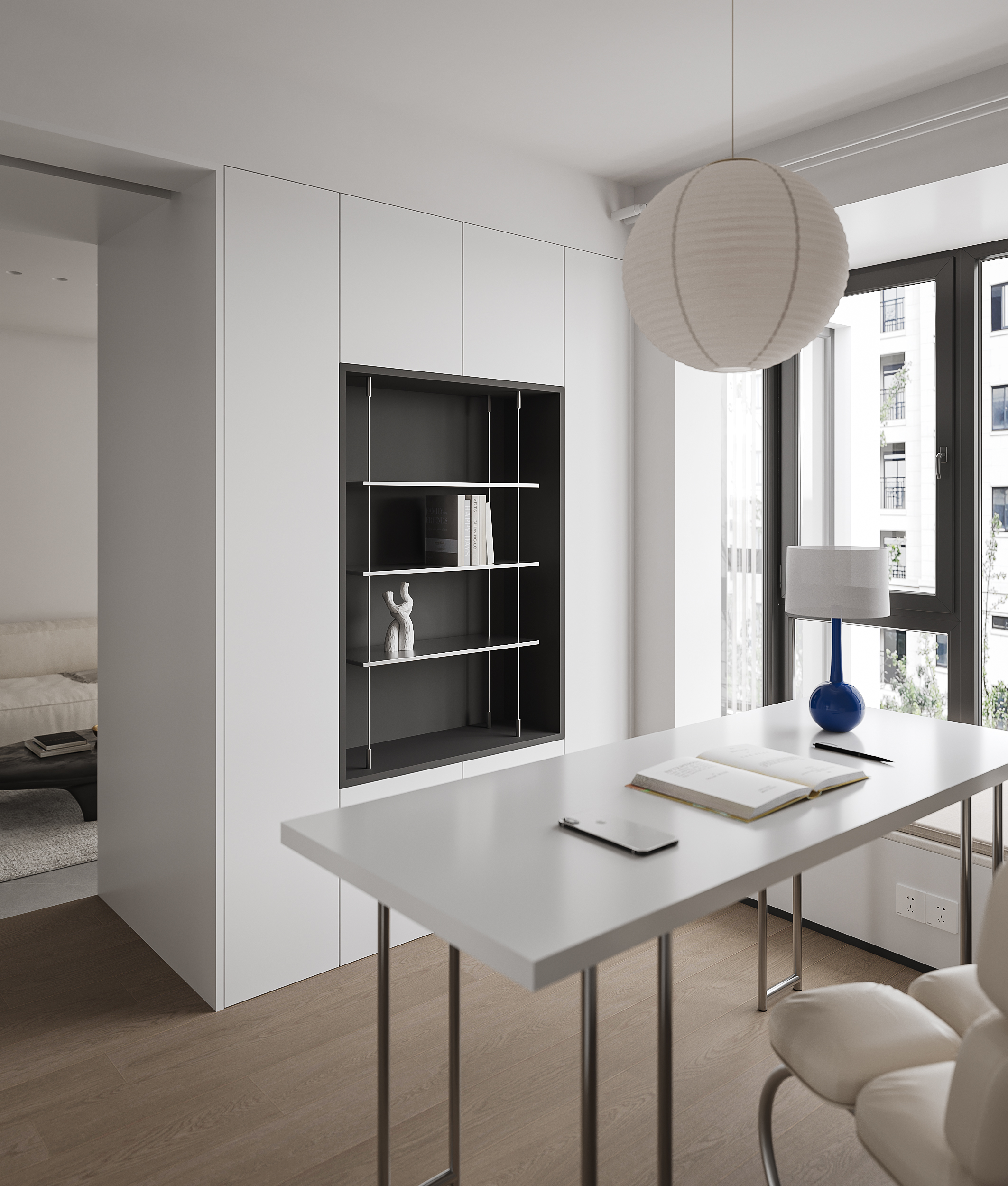 现代极简丨小九空间设计-17