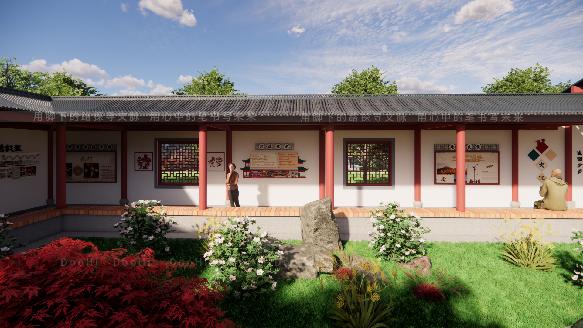 公园长廊文化设计-14