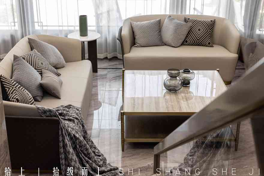 古今交融中式别墅设计丨拾上装饰-64