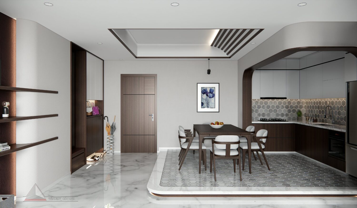 Sketchup公寓室内模型丨Tien Phat-9