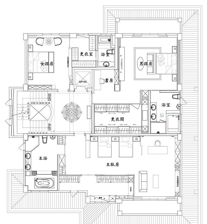 林钰洲 & 陈惠玲 | 别墅设计 | 内敛古典，优雅大宅风范-25